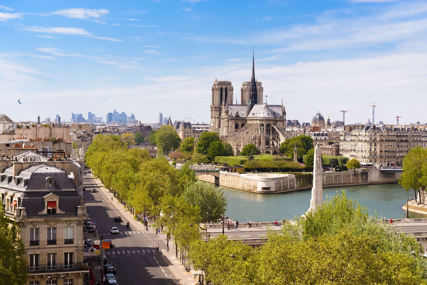 Ile Cité Seine Paris