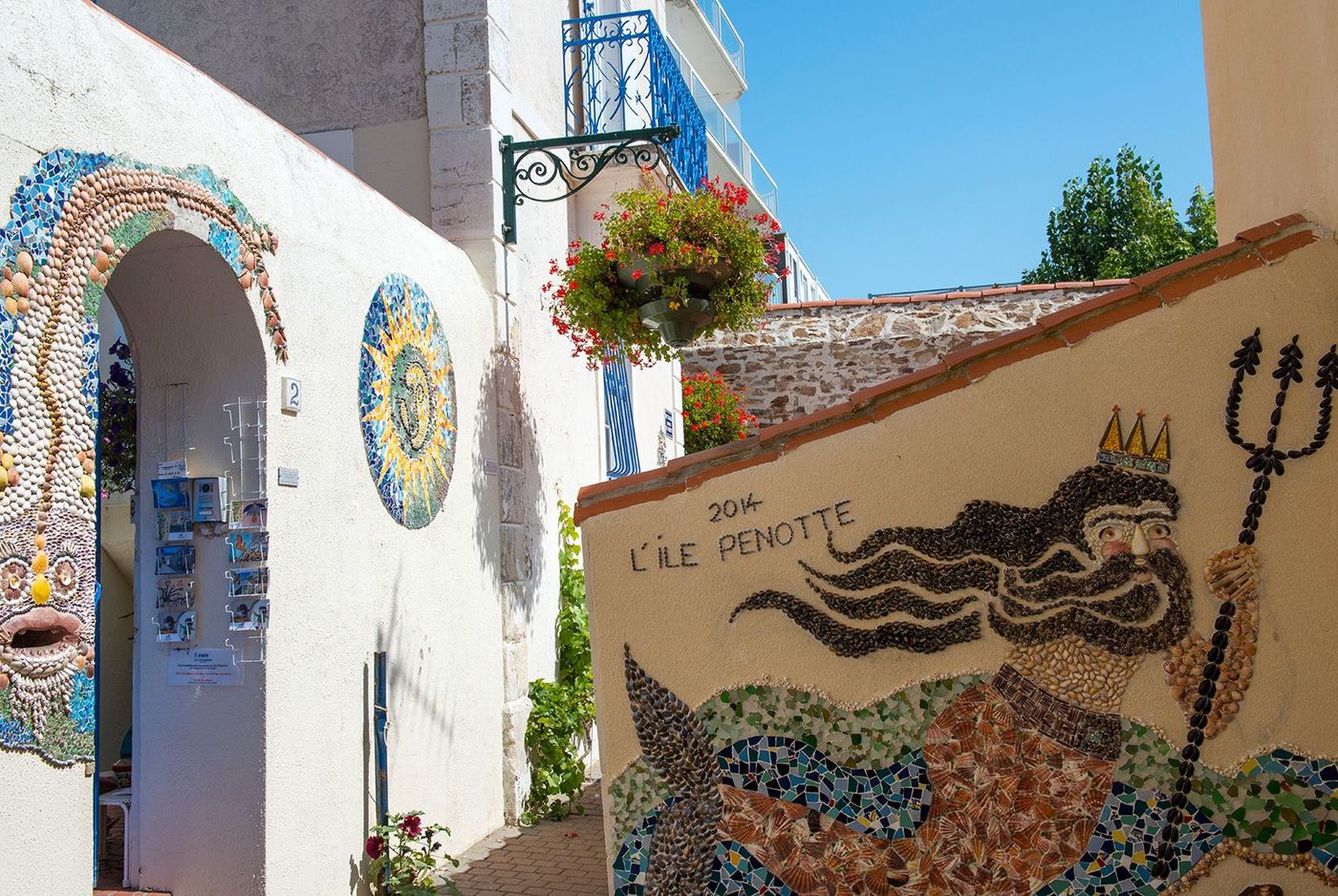 Vendée Les-Sables-d'Olonnes Île Penotte Quartier des coquillages