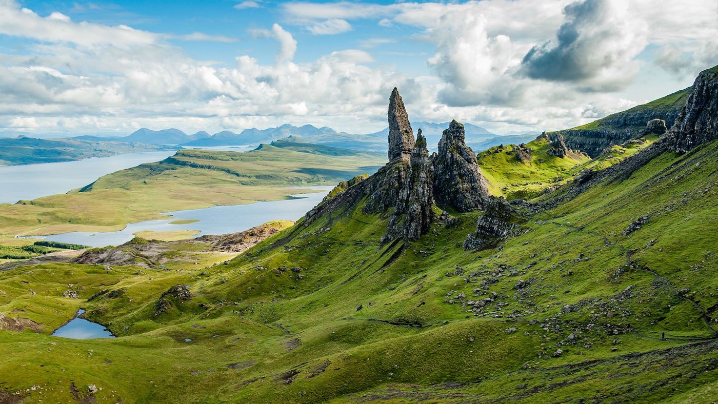 Old Man of Storr sur l'Île de Skye - Ecosse