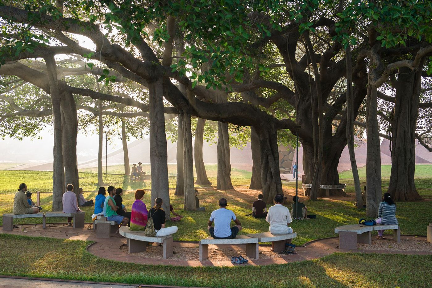 Inde Auroville Méditation