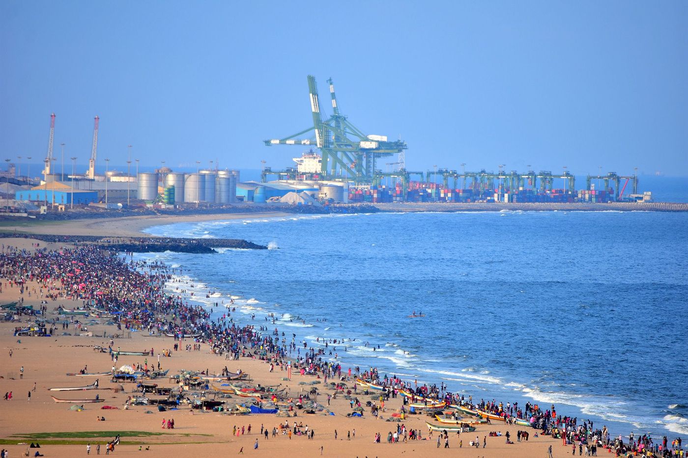Inde Chennai Plage