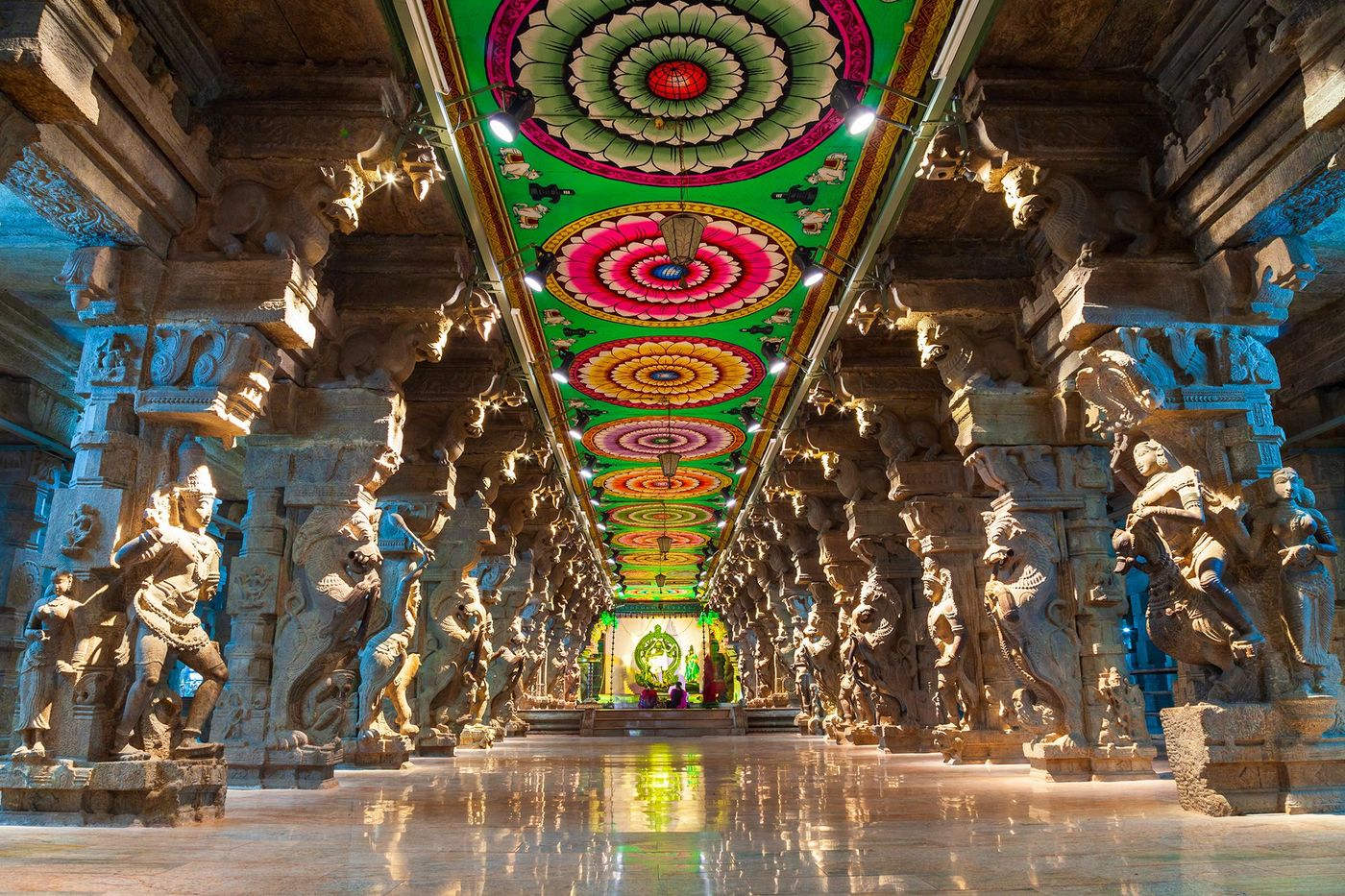 Inde Madurai Meenakshi temple