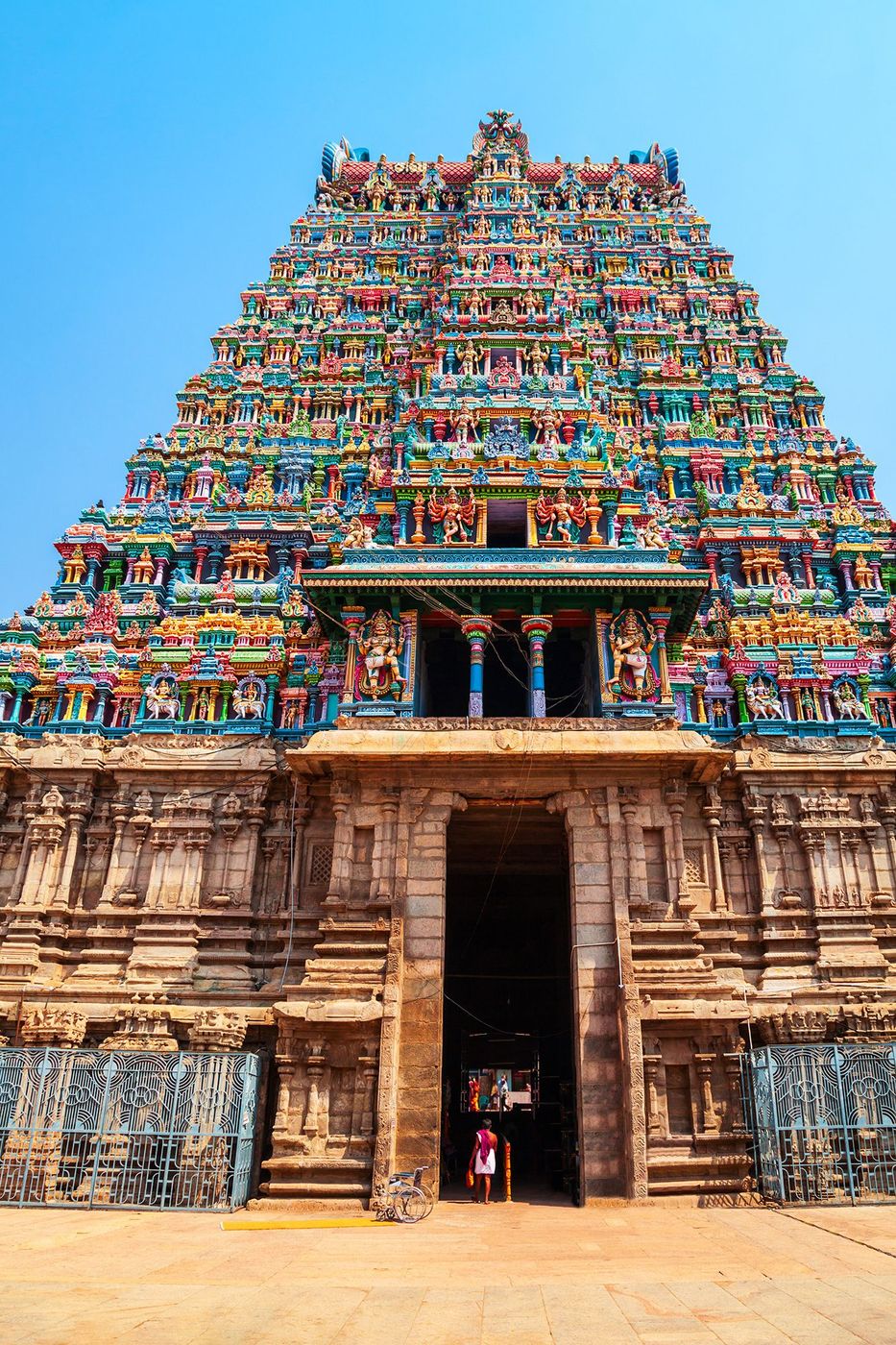 Inde Madurai Temple Sri Meenakshi