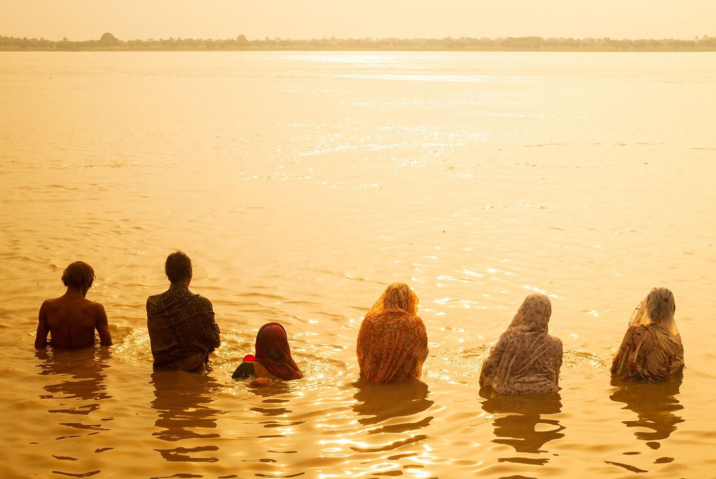 Inde Varanasi Ablutions