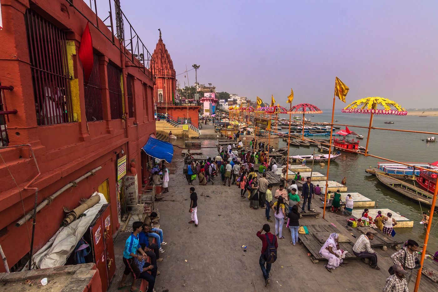 Inde Varanasi Ghat