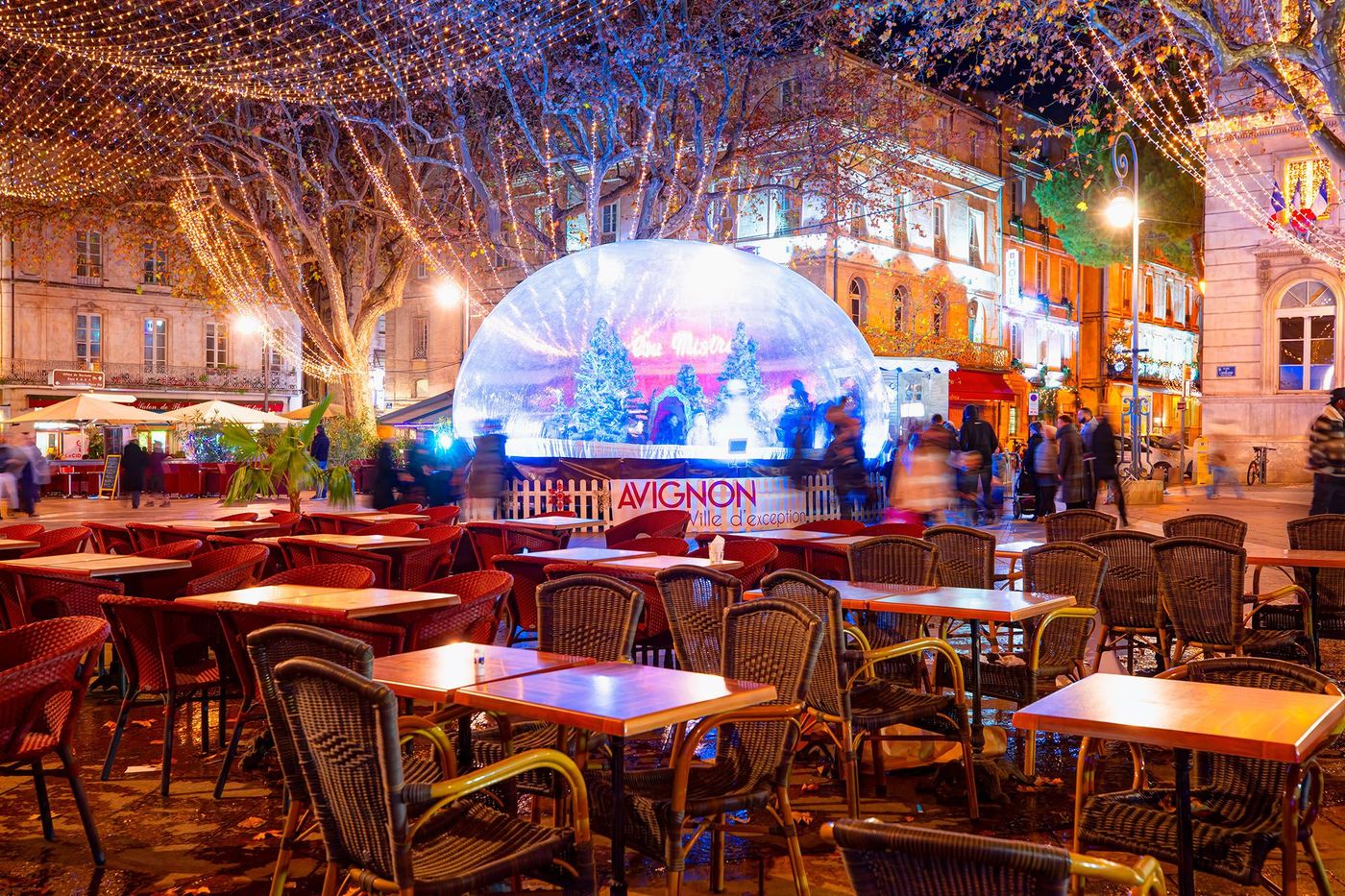 Installations lumineuses à Avignon