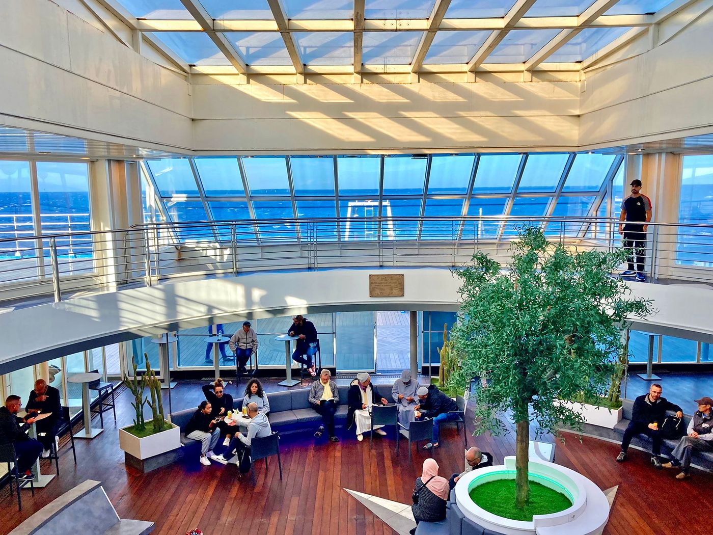 Intérieur bateau GNV