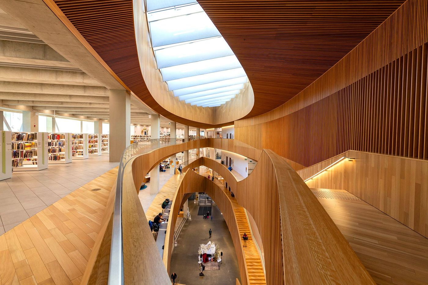 Intérieur de la Calgary Central Library