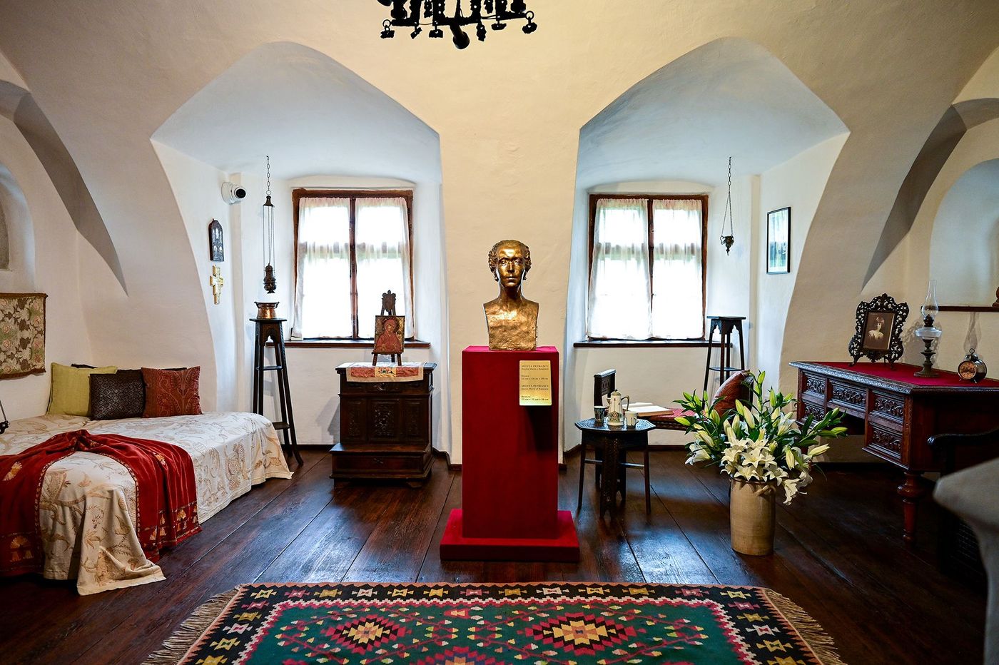 Intérieur du château de Bran
