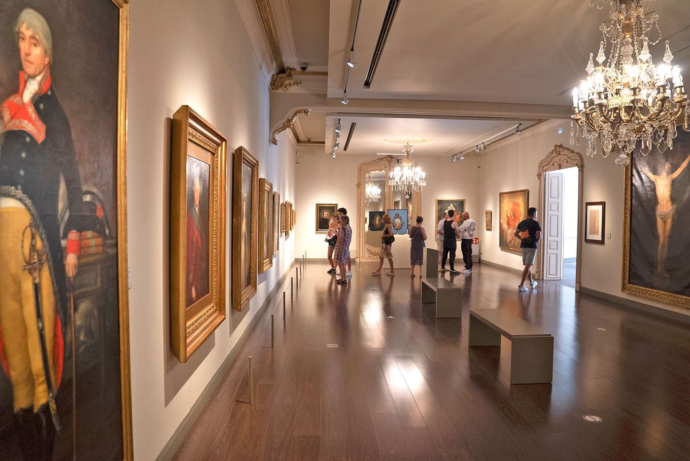 Intérieur du musée Goya