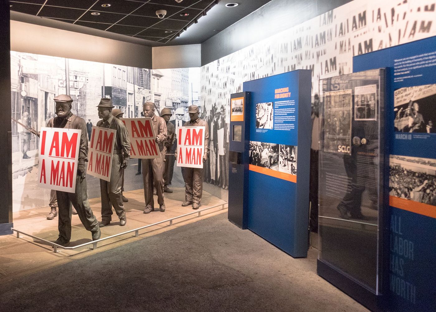 Intérieur du National Civils Rights Museum