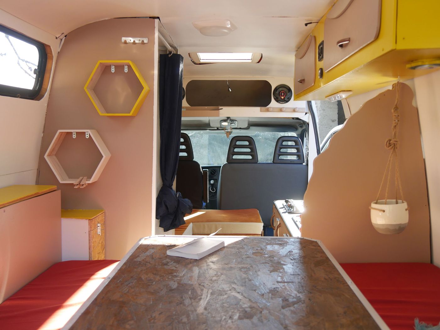 Intérieur du van