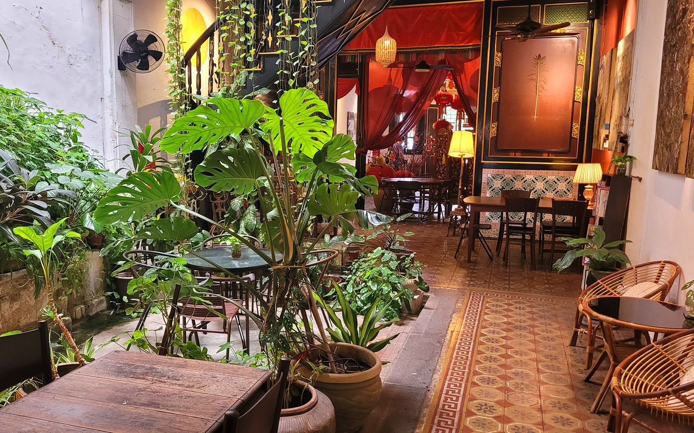 Intérieur shophouse
