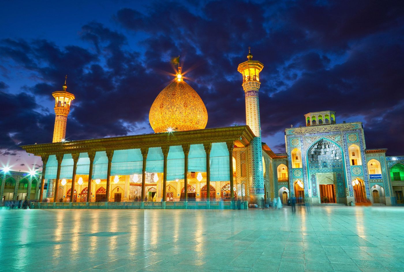 Iran Shiraz Mausolée de Shah Cheragh