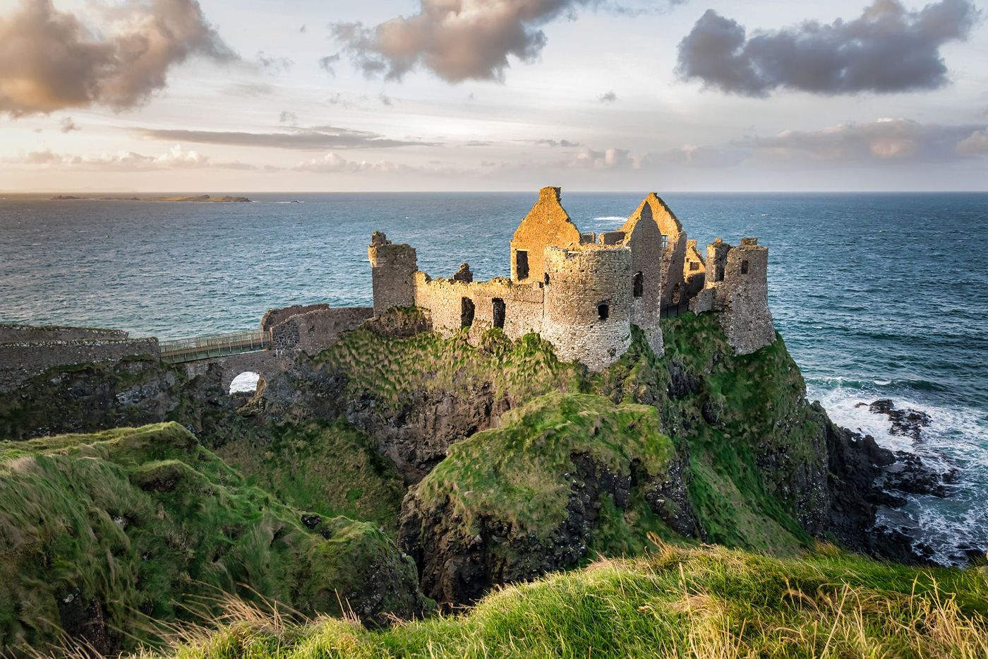 Irlande Dunluce Castle