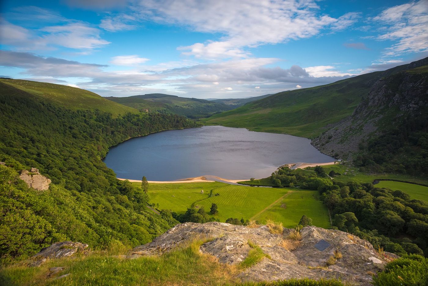 Iralnde Wicklow Mountains Lough Tay