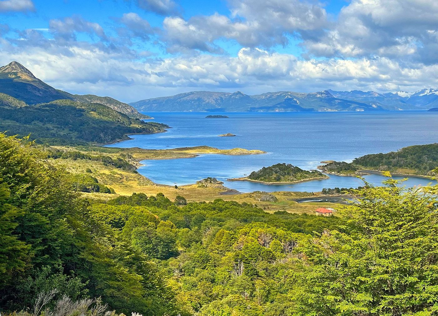 Isla Navarino - point de vue sur la baie