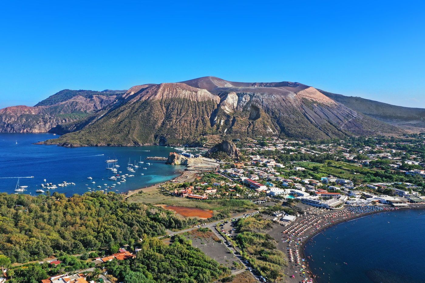 L'île Vulcano près de Lipari, en Sicile - Italie