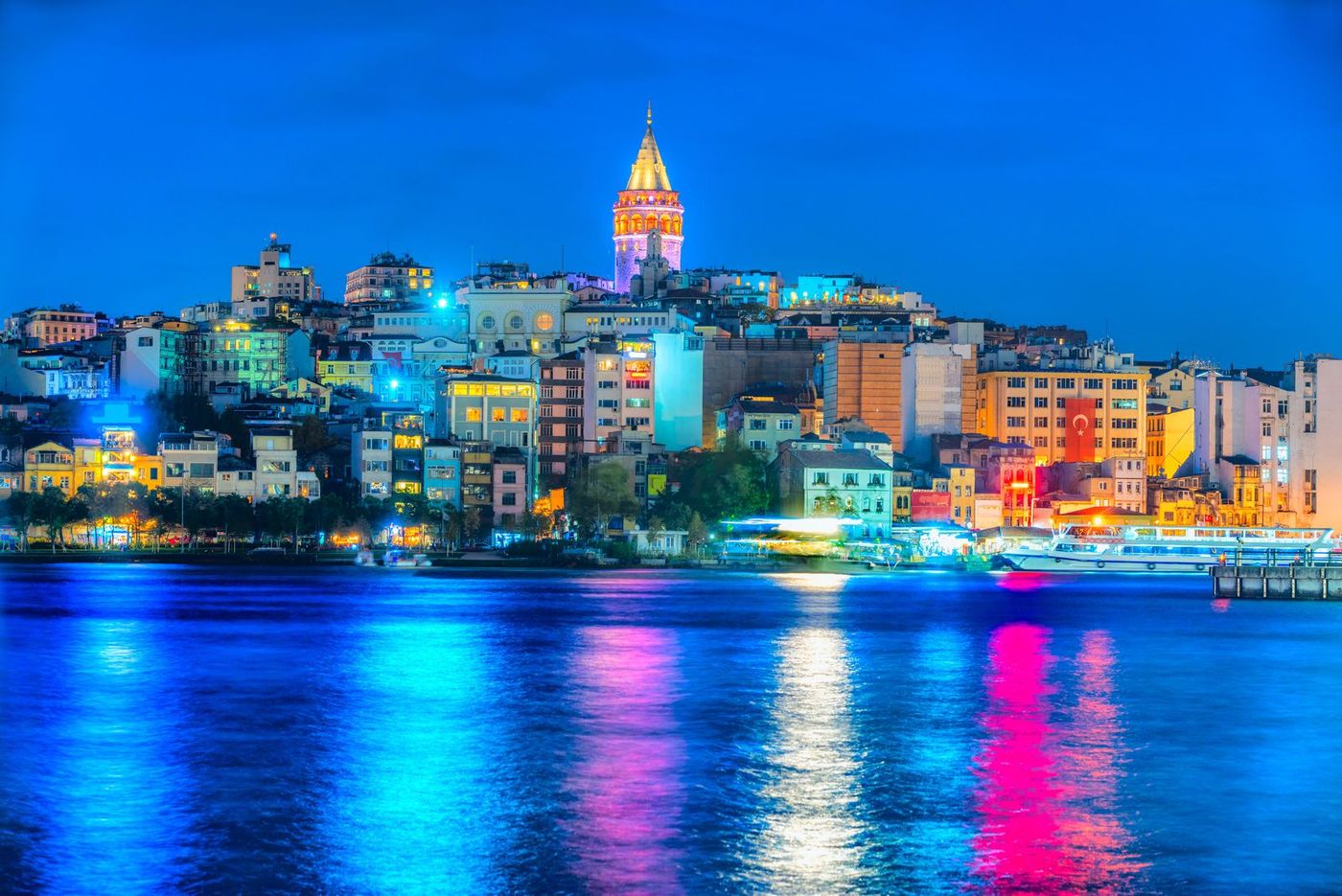 Istanbul Nuit Lumières