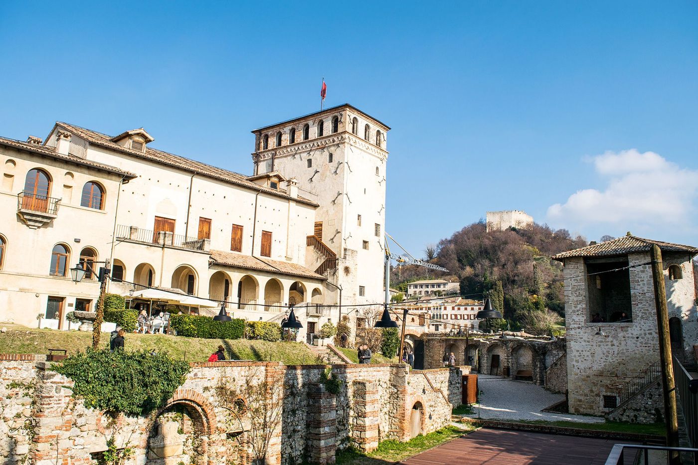 Italie Asolo Château