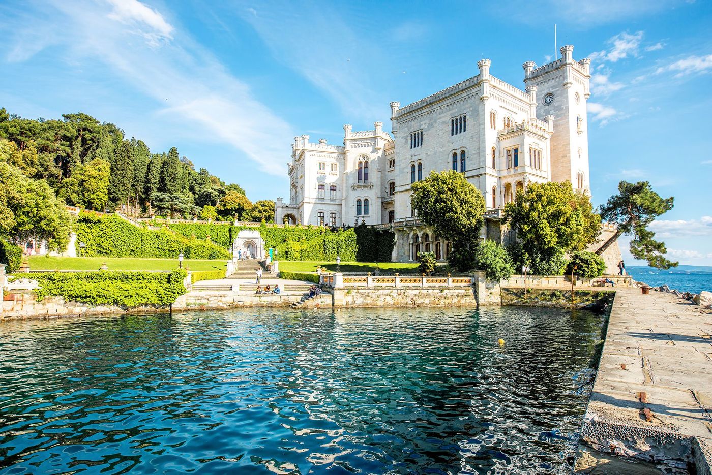 Italie Frioul Château de Miramare