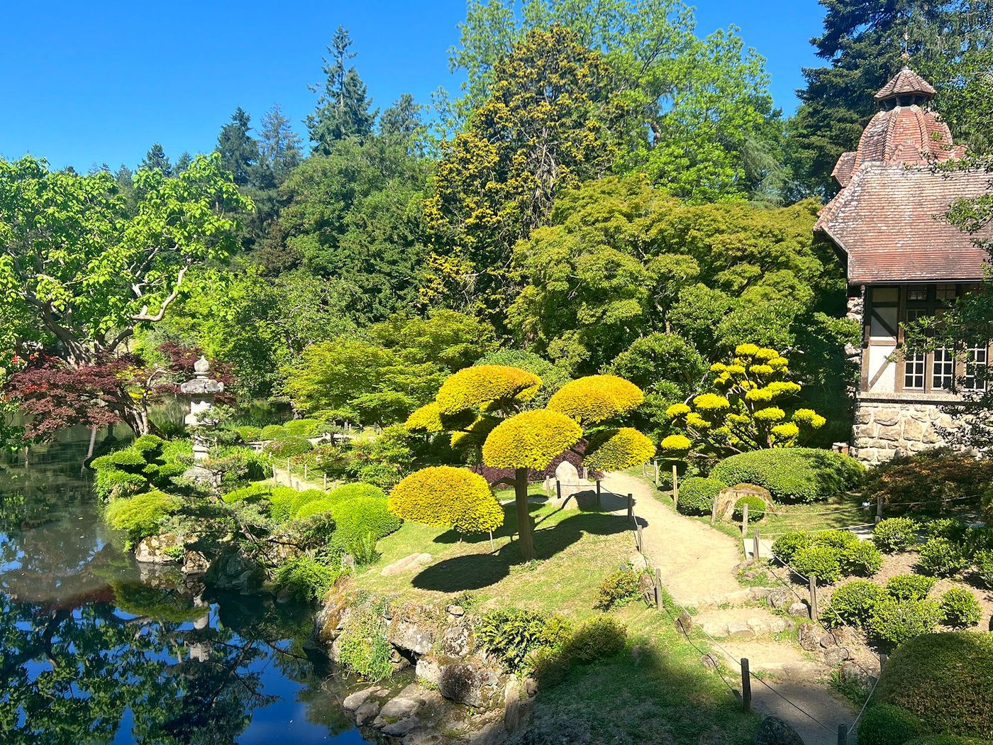 Jardin central du Parc Oriental