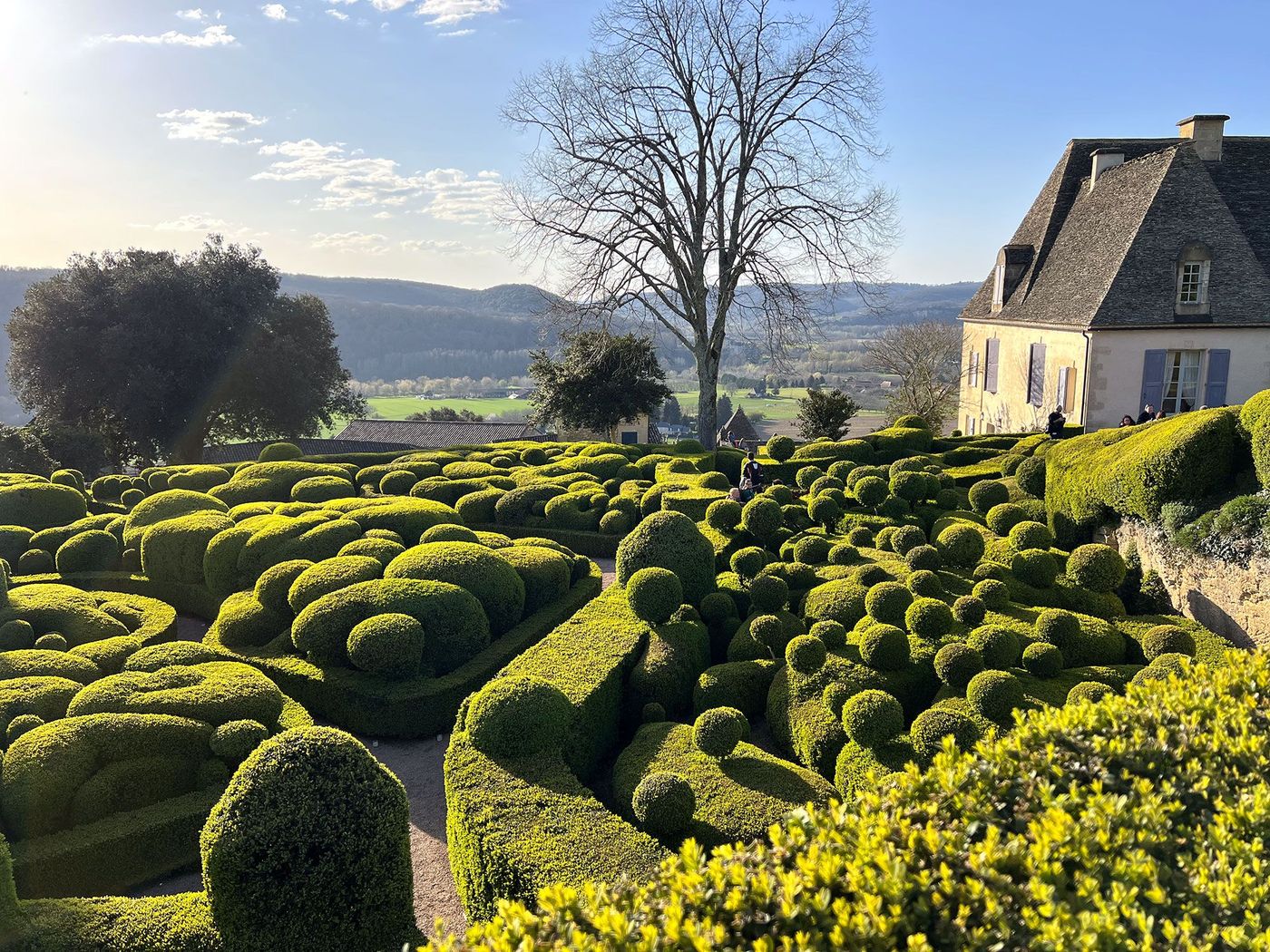 Jardin d'agrément et château de Marqueyssac