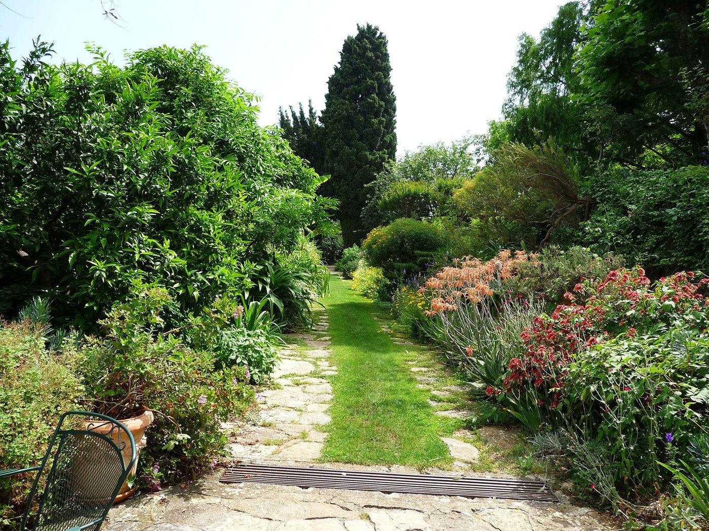 Jardin de la villa Fort France