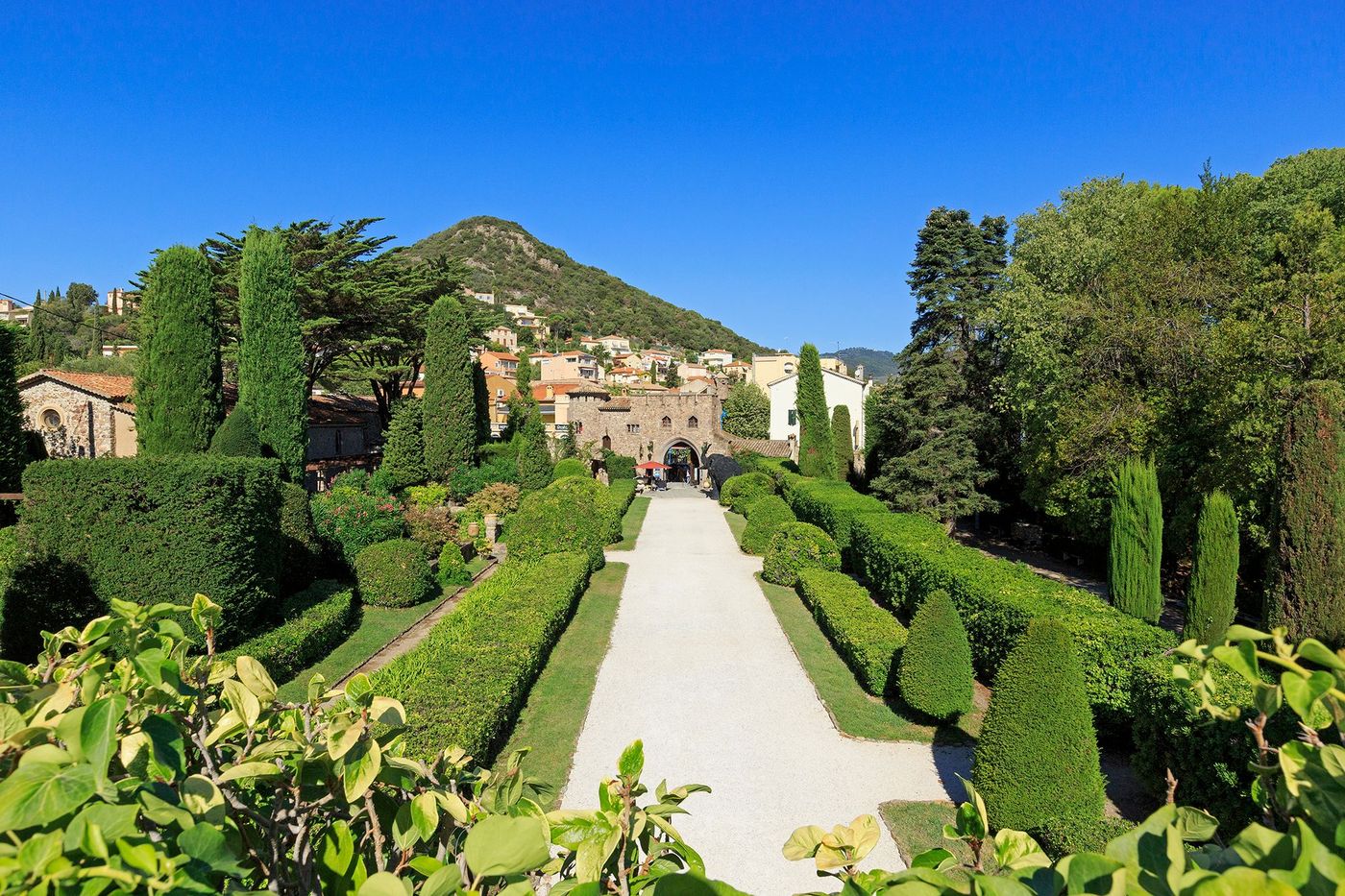 Jardin du château de La Napoule