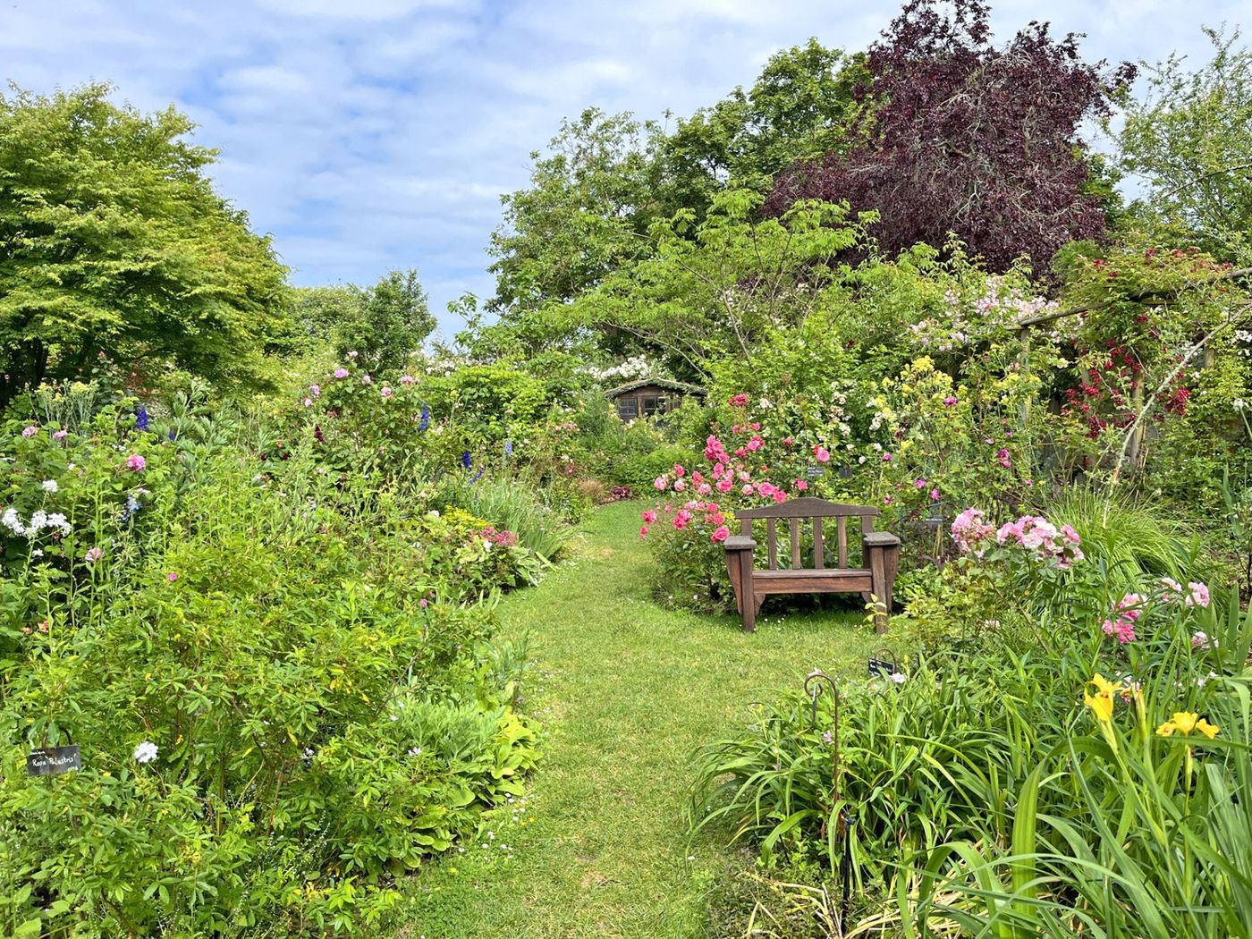 Jardin personnel d'André Eve
