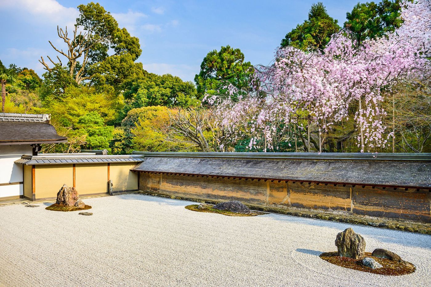 Jardin zen du temple Ryōan-ji - Kyoto