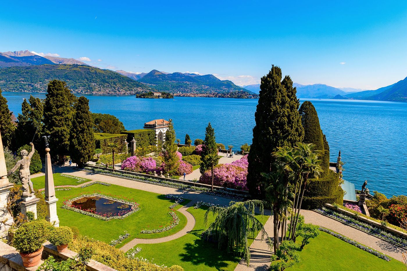 Jardins de l'isola Belle - lac majeur