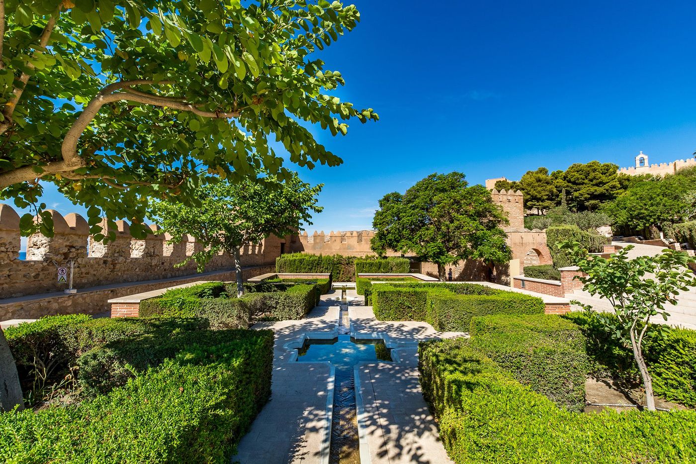 Jardins de la citadelle de l’Alcazaba - Almeria