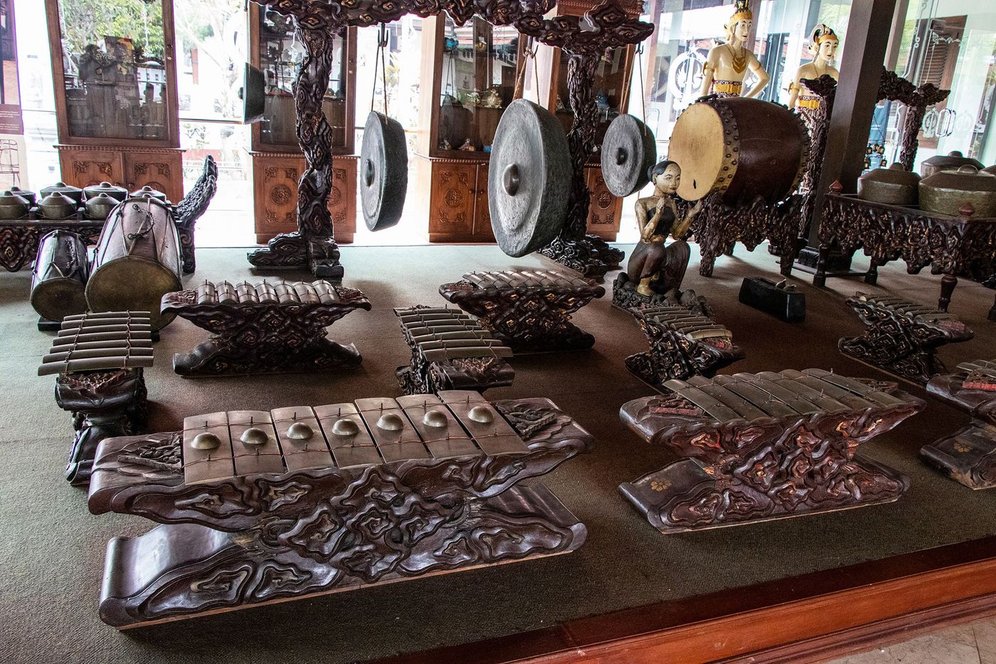 Java Yogyakarta Musée Sonobudoyo Gamelans
