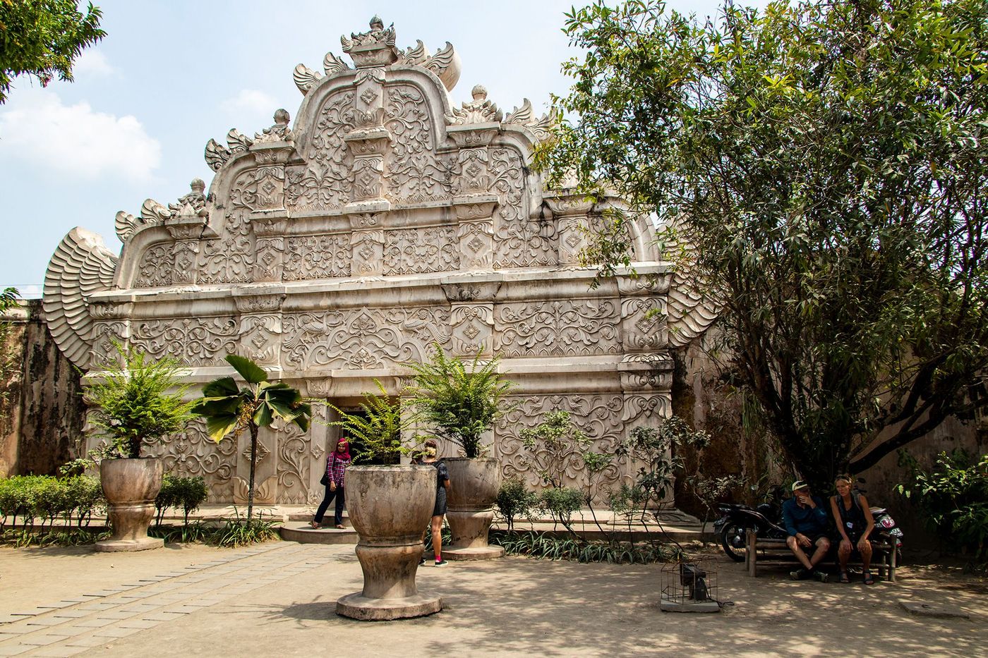 Java Yogyakarta Taman Sari Porte ornée