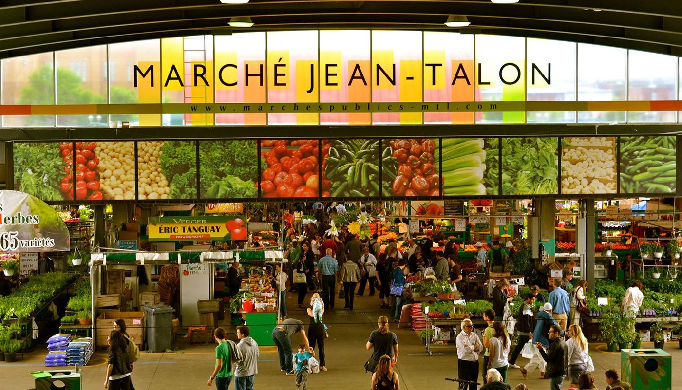 Canada Montréal Marché Jean-Talon