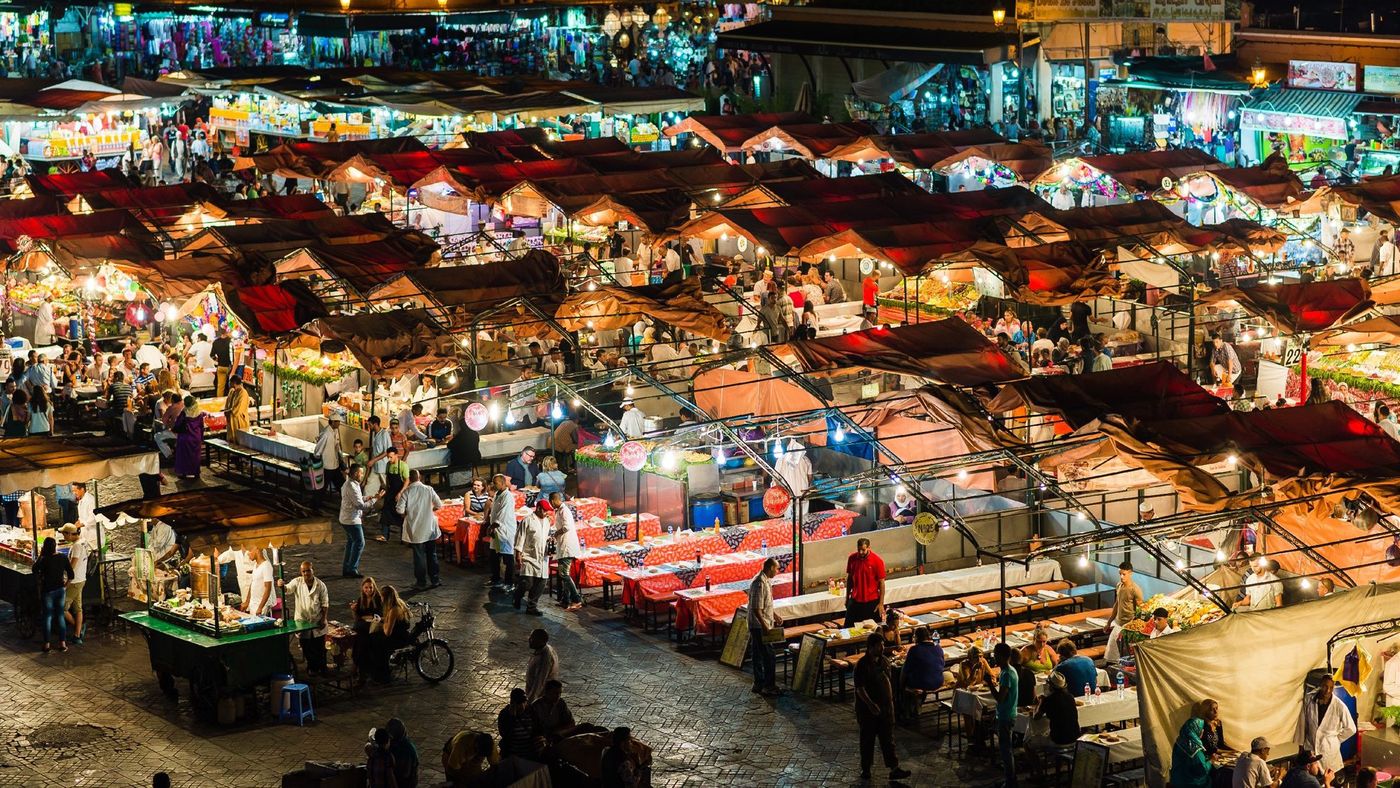 Jemaa El Fna Marrakech Street Food
