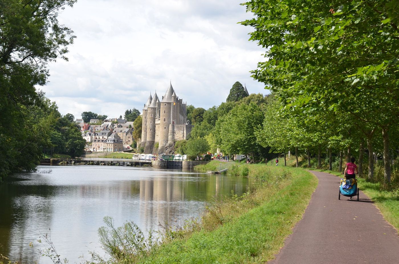 Josselin- canal de Nantes à Brest