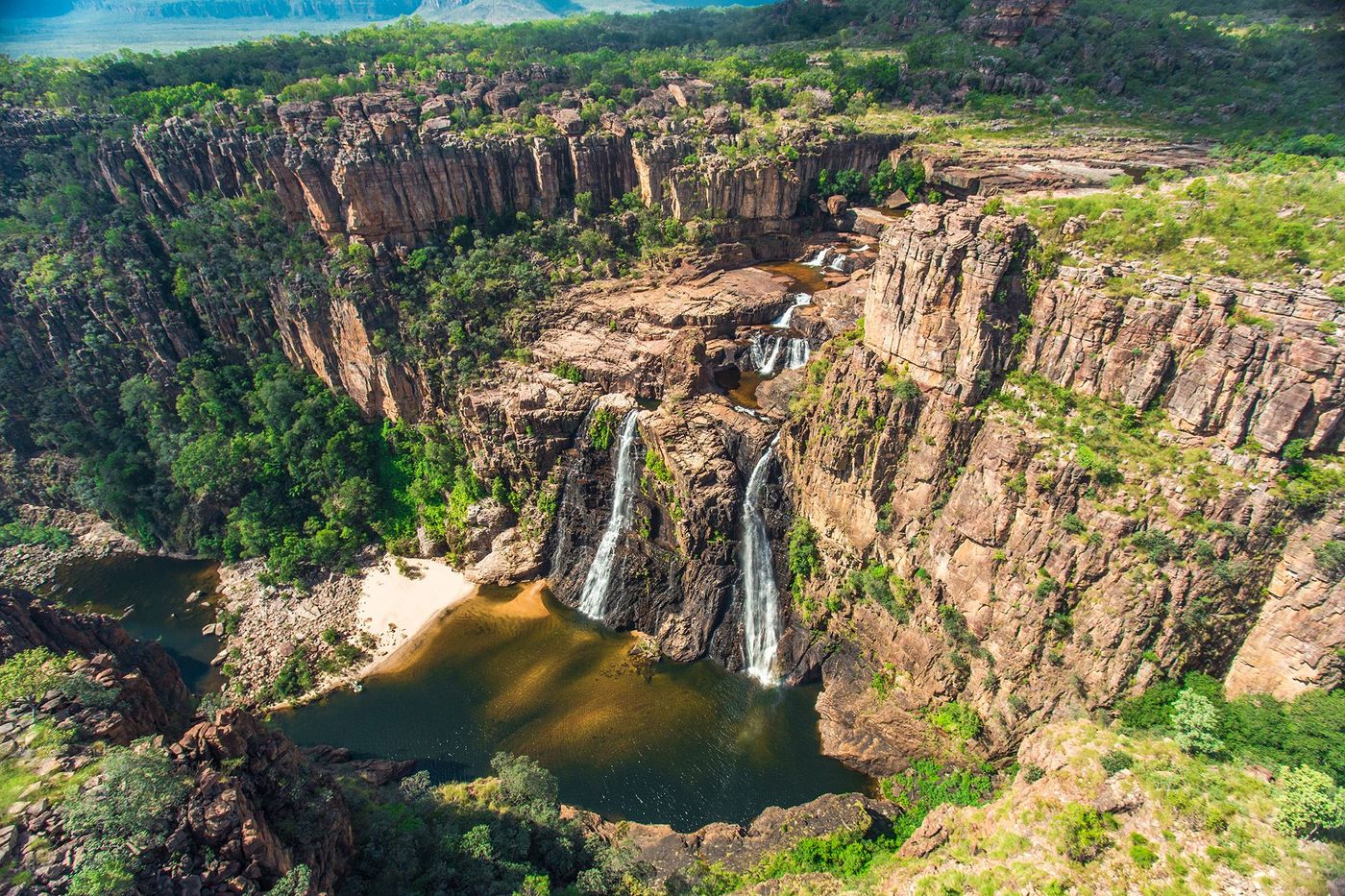 Twin Falls, parc national de Kakadu, Territoire du Nord