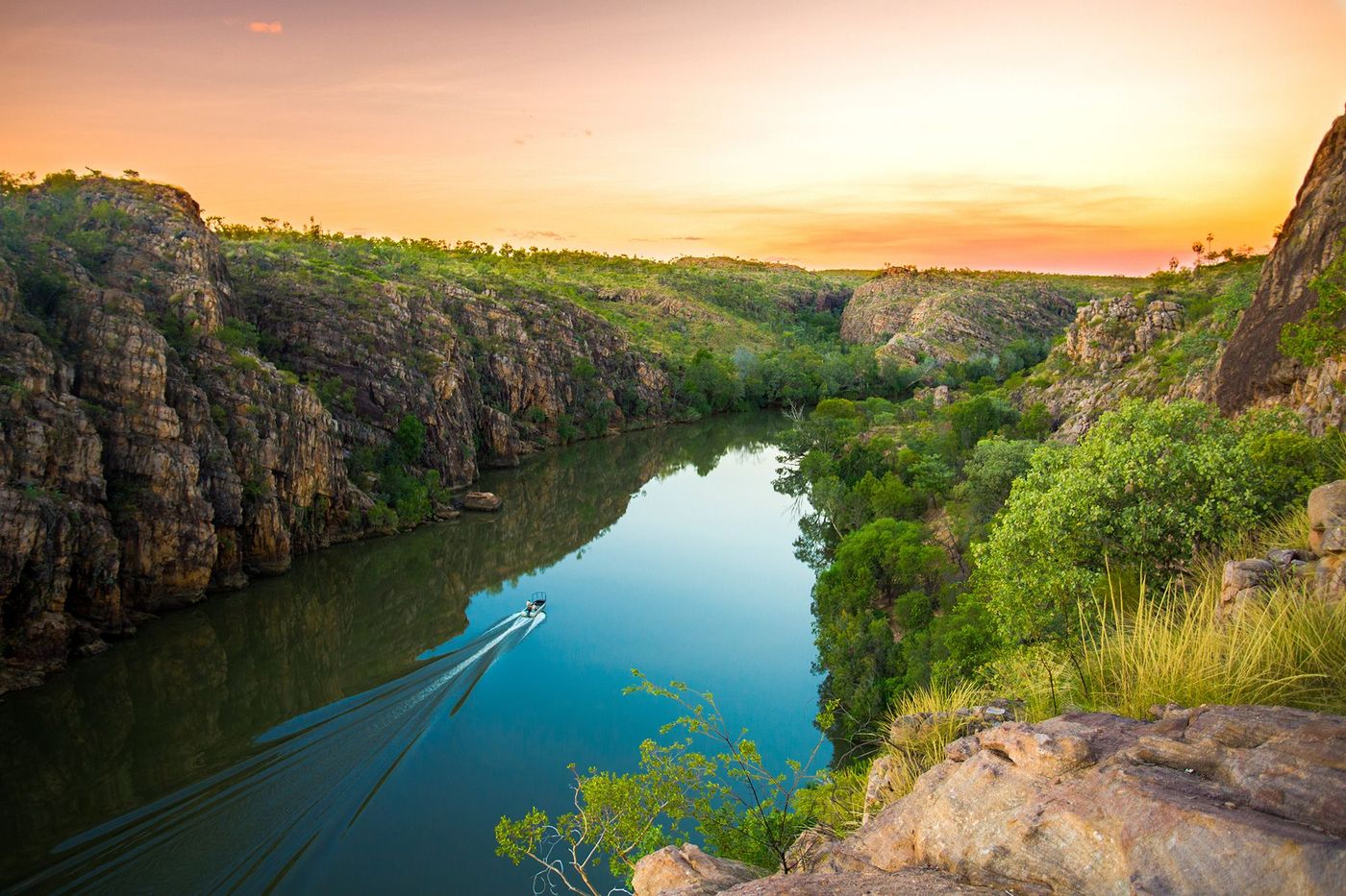 Katherine Gorge, parc national de Nitmiluk, Territoire du Nord