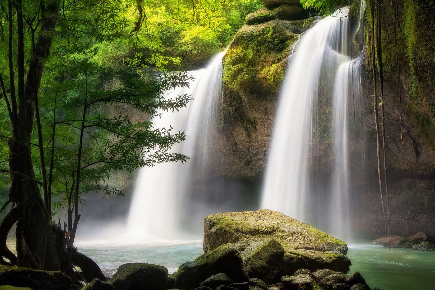 Asie Thaïlande Parc national de Khao Yai Cascade Haew Suwat