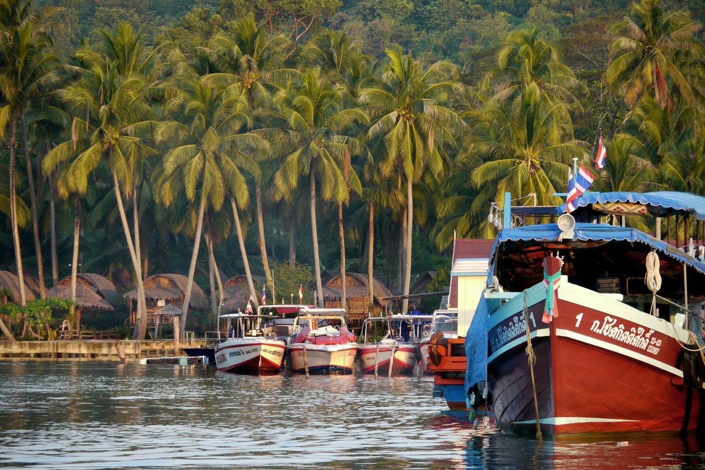 Ko Chang Thailande Bateaux