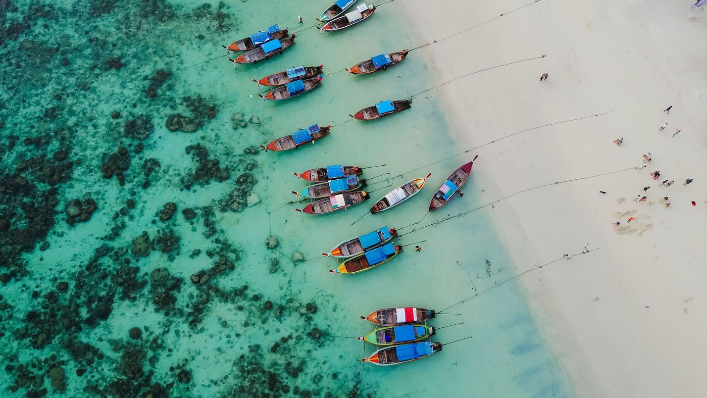 Ko Lipe Thailande Vue Aerienne