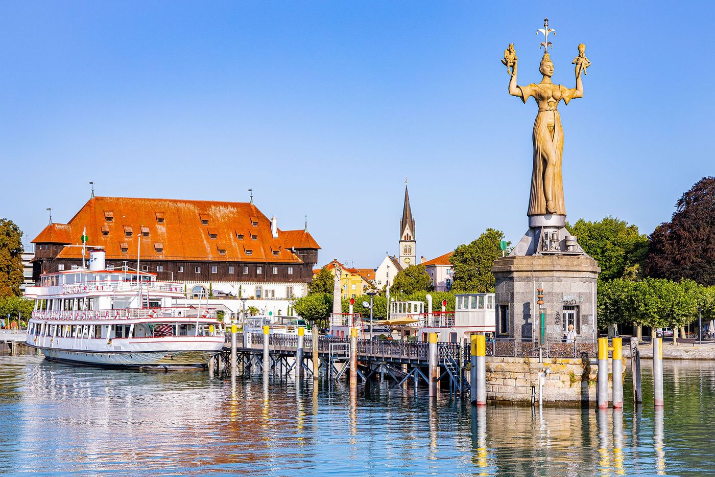 Konzilgebäude et Imperia - Constance