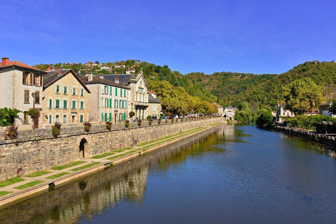 L'Aveyron à Villefranche-de-Rouergue
