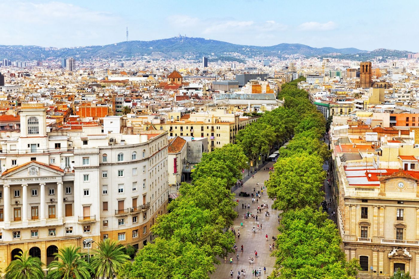 La Rambla Rue Barcelone