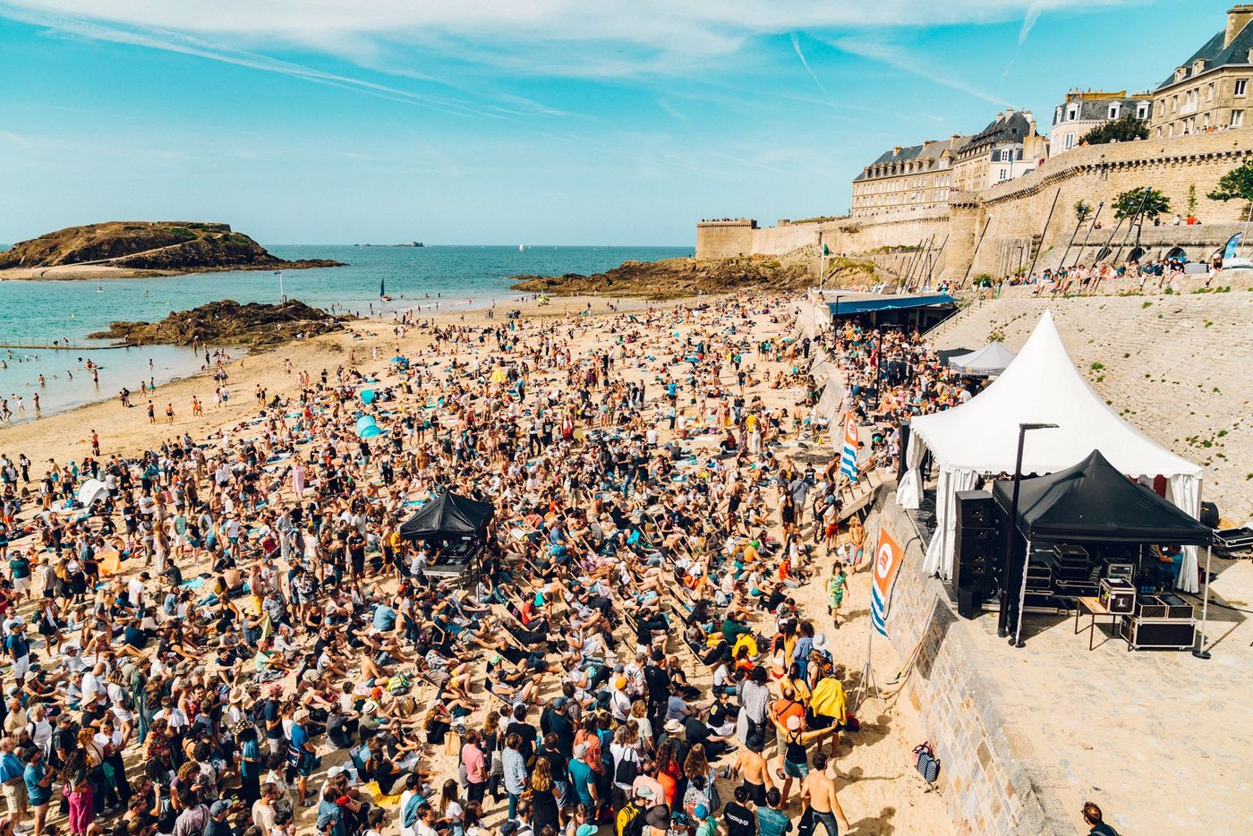 La Route du Rock_Plage de Bon Secours
