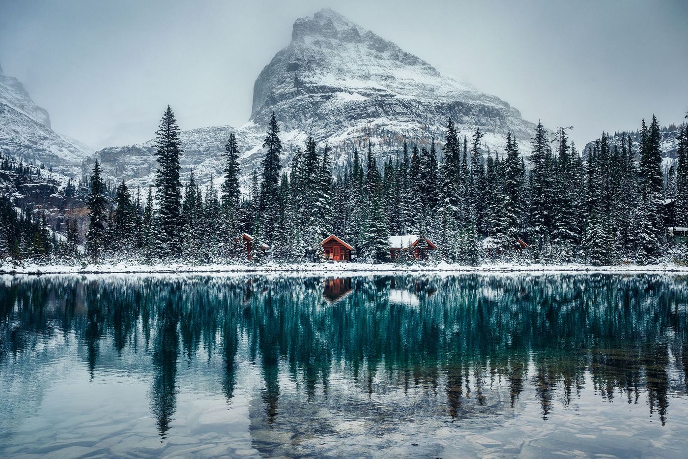 Lac O'Hara au parc national de Yoho