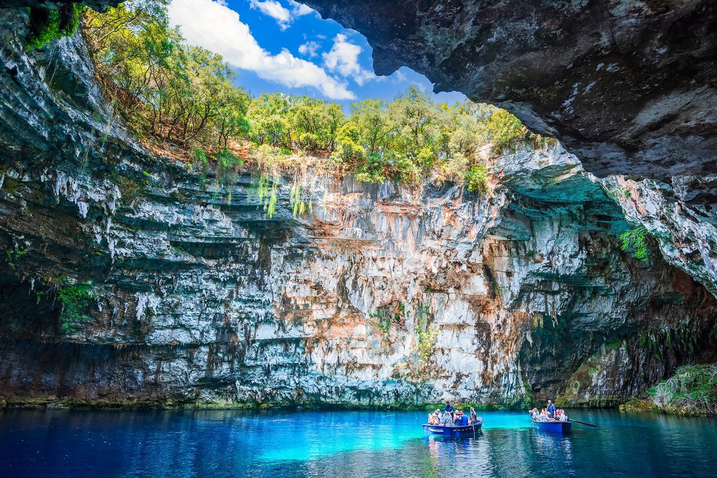 Lac souterrain Mélissani - Céphalonie