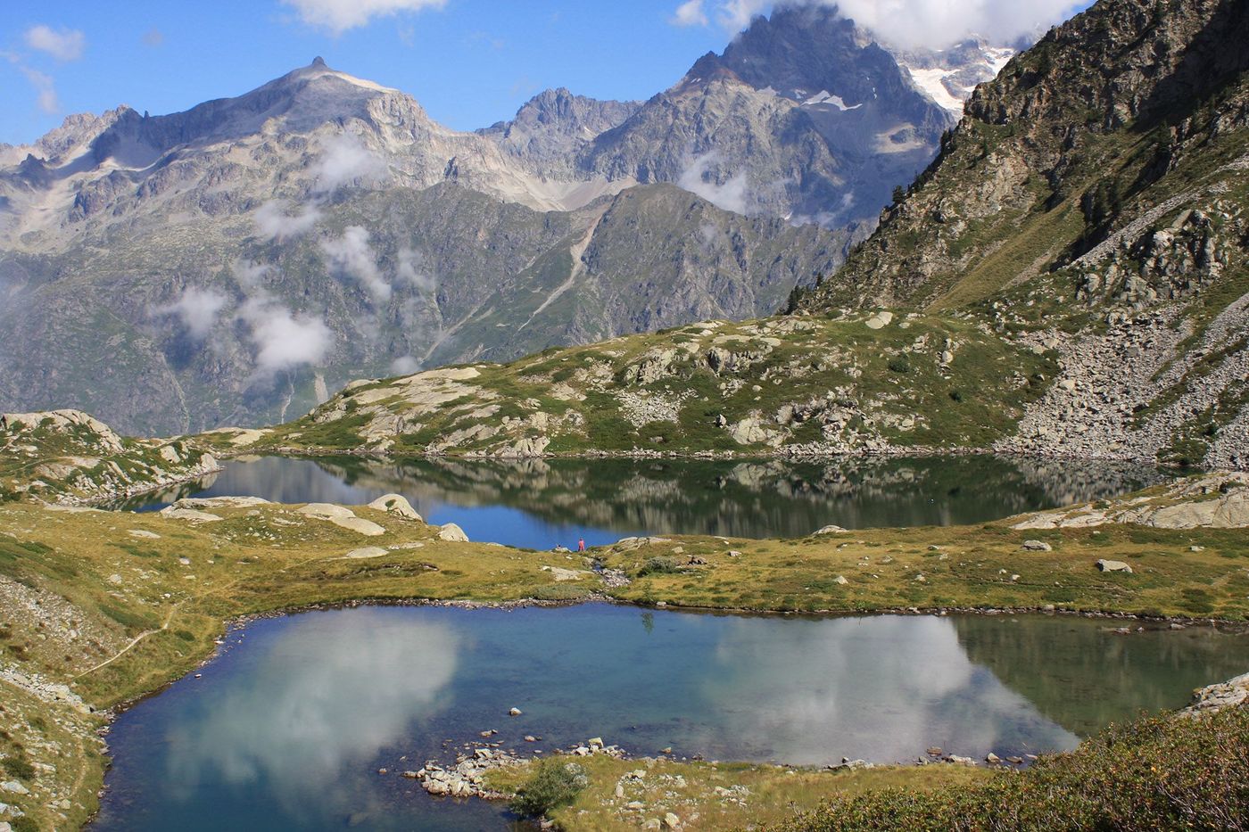 Lacs de pétarel - massif des écrins